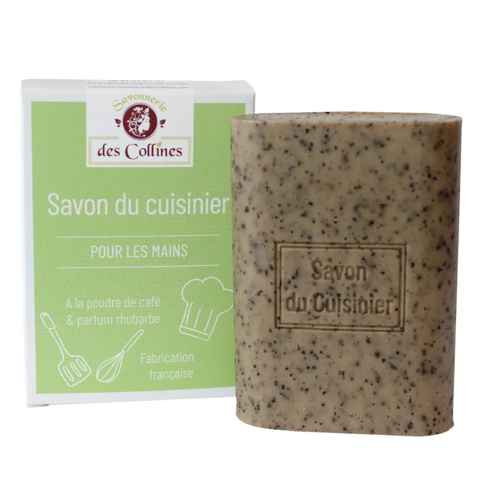Savon du cuisinier à la poudre de café 100g
