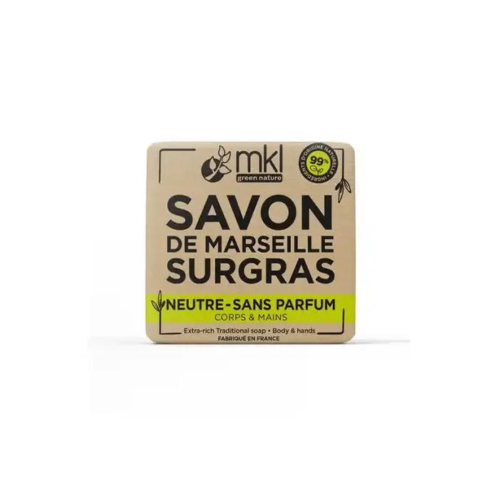 SAVON NEUTRE SANS PARFUM 100G MKL GREEN NATURE