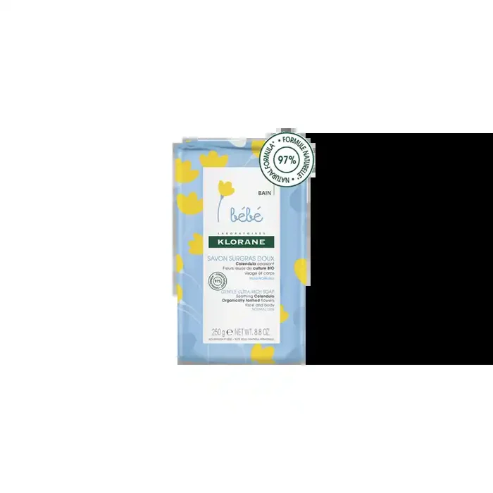 SAVON SURGRAS DOUX 250G KLORANE BEBE