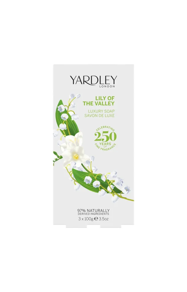 Savons solides – Lily of the Valley – 3 x 100 g