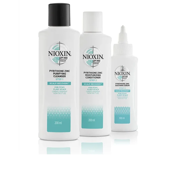 SCALP RECOVERY – Kit Anticaspa – Cuero cabelludo descamado y con picor 3 pz