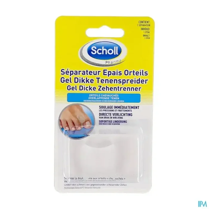 Scholl gelactiv separateur orteil epais x1