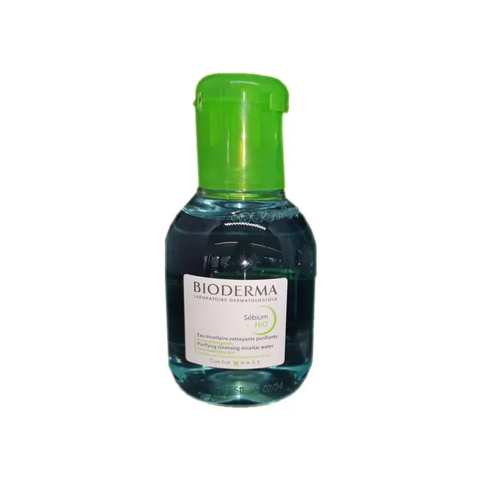 SEBIUM H2O EAU MICELLAIRE NETTOYANTE PURIFIANTE 100ML BIODERMA