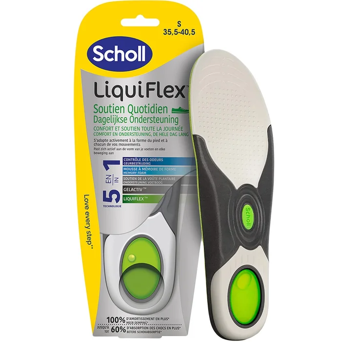 Semelles soutien quotidien – LiquidFlex – Taille 1