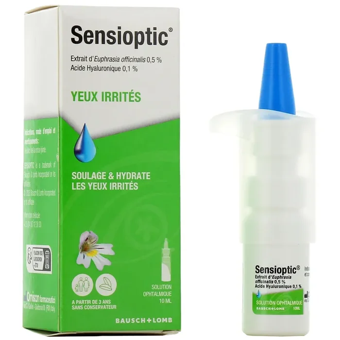 Sensioptic – Solution Yeux irrités – 10 ml
