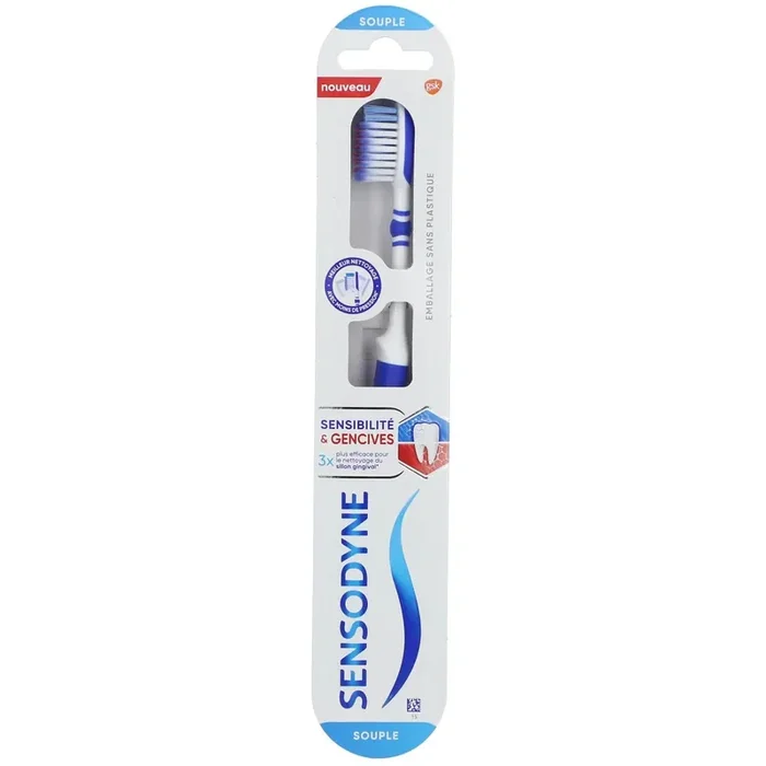 Sensodyne Sensibilité & Gencives, Brosse à dents, Souple