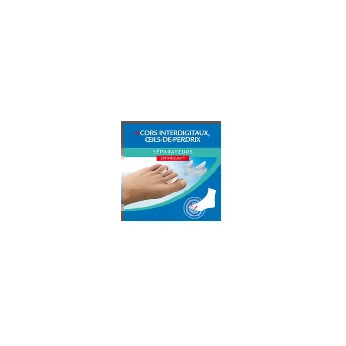 SEPARATEURS CORS INTERDIGITAUX OEILS DE PERDRIX EPITHELIUM Taille S EPITACT