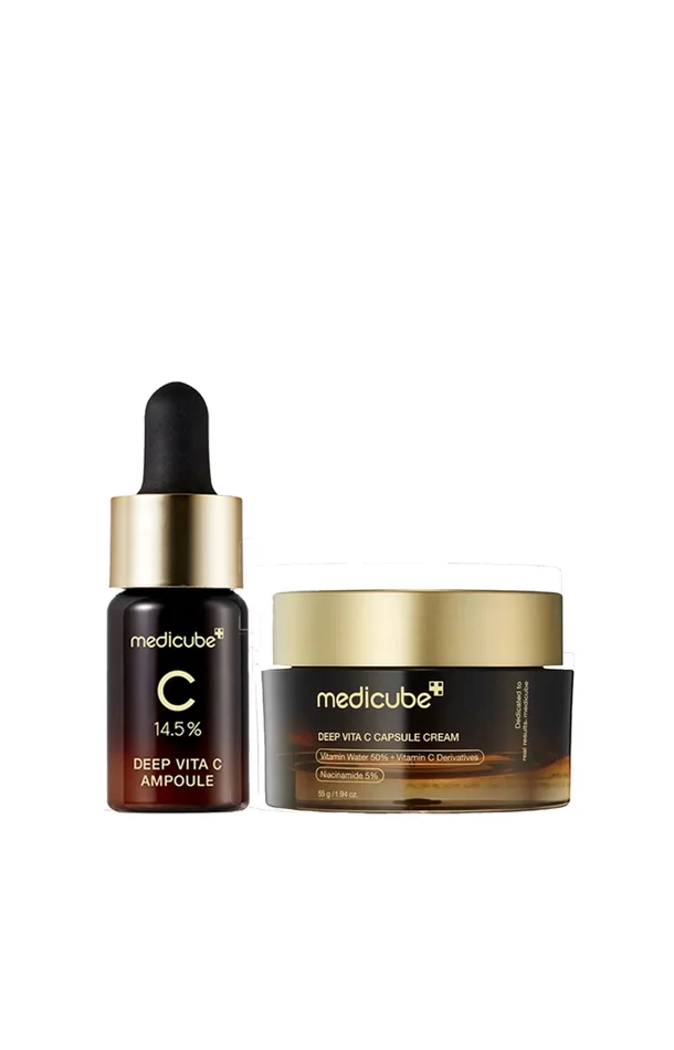 Sérum & crème éclat – Vitamine C – Visage