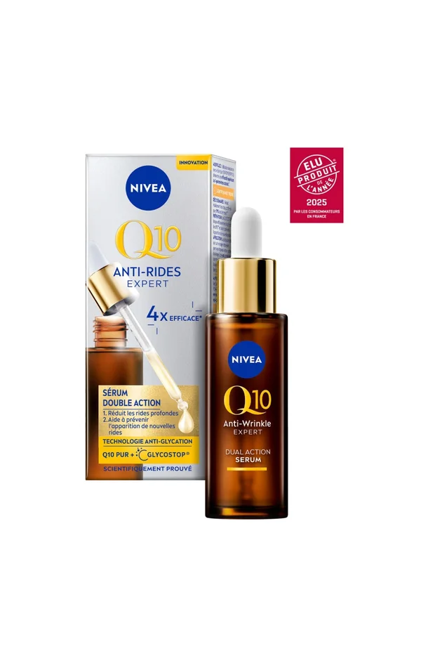Sérum anti-âge double action – Glycostop & Q10
