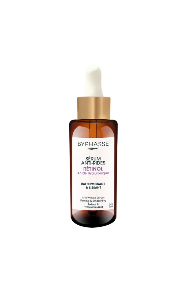 Sérum anti-rides – Rétinol & acide hyaluronique – Nuit