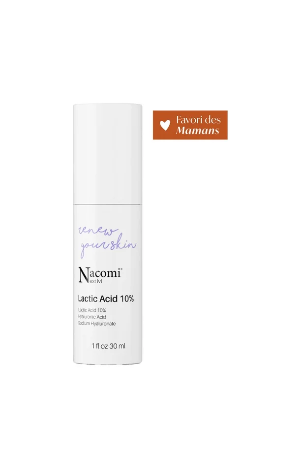 Sérum hydratant – Acide lactique 10% – Visage
