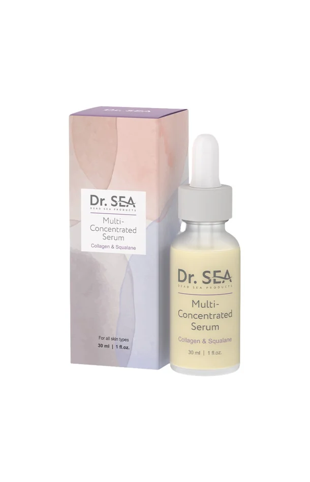 Sérum multi-concentré – Collagène & squalane – Visage – 30 ml