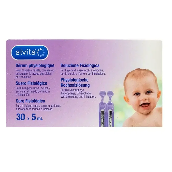 Sérum Physiologique Yeux et Nez – 30 Doses de 5 mL