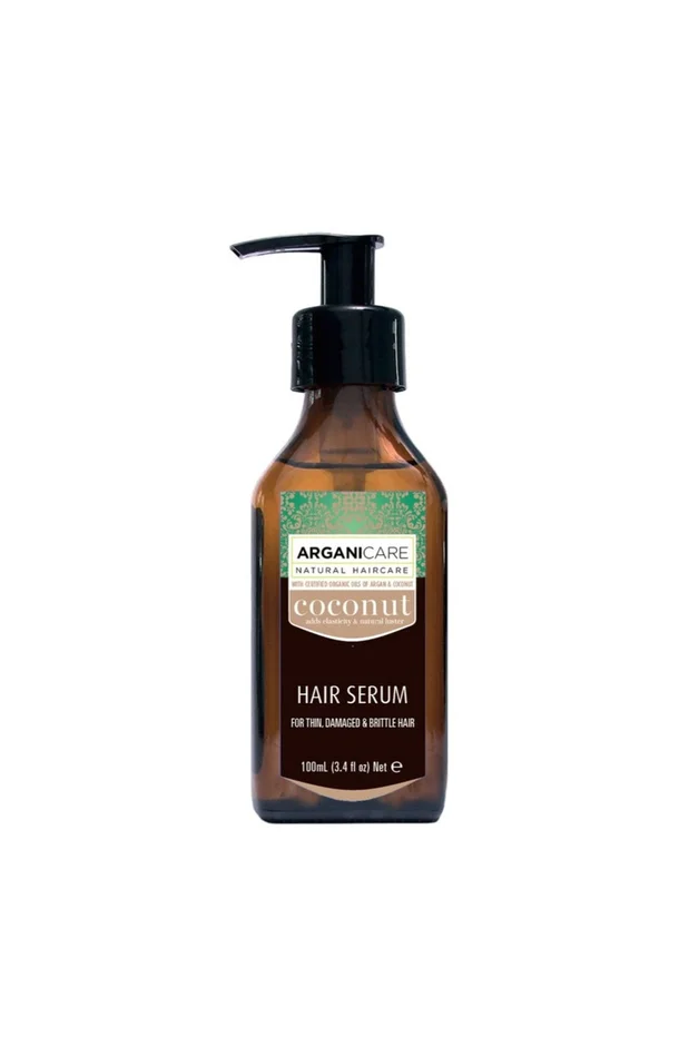 Sérum réparateur – Huile de coco bio – Cheveux ternes, très secs & frisés – 100 ml