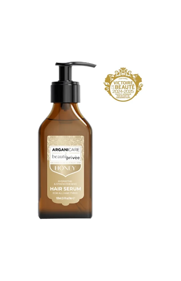 Sérum réparateur – Miel – Cheveux secs & abîmés – 100 ml
