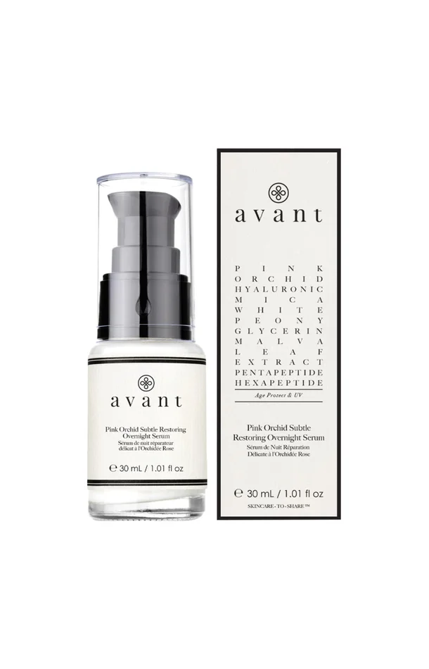 Sérum réparation – Acide hyaluronique & orchidée rose – Nuit – Peaux matures- 30 ml