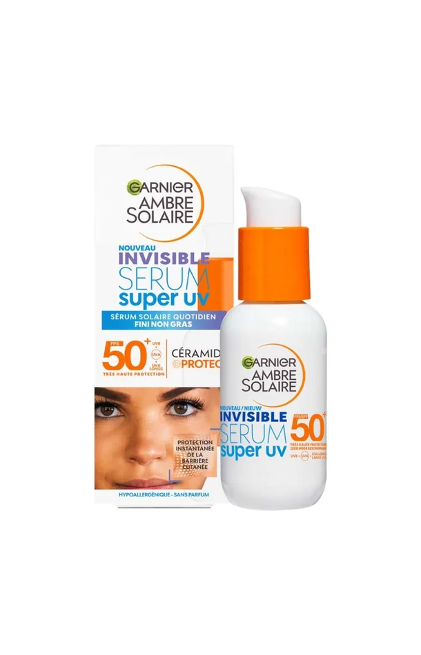 Sérum solaire invisible SPF50+ – Visage – 30 ml