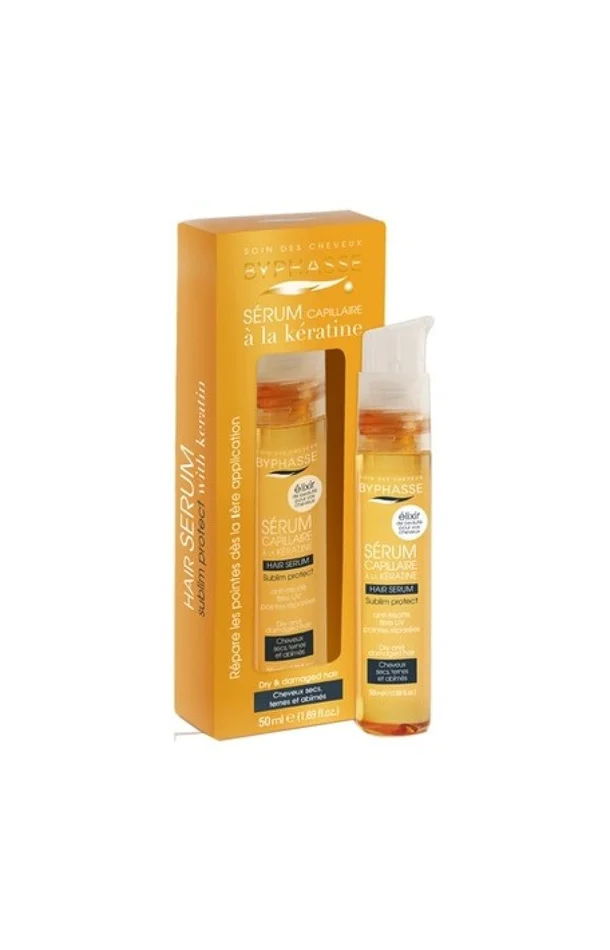 Sérum sublimateur – Kératine – Sublim protect – Cheveux secs, ternes et abîmés – 50 ml