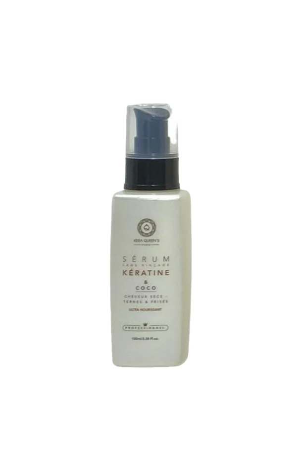 Sérum ultra-nourrissant – Kératine & coco – Cheveux ternes, secs & frisés – 100 ml