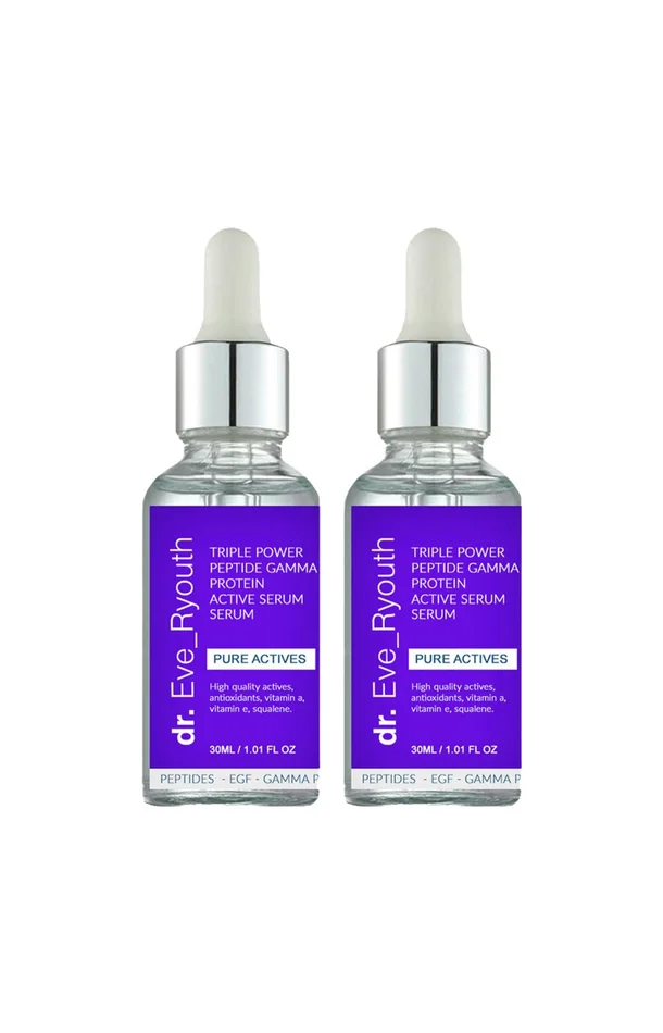 Sérums repulpants – Collagène & peptides – Visage – 2 x 30 ml