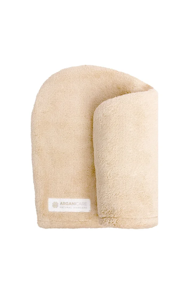 Serviette en microfibres – Cheveux – Beige