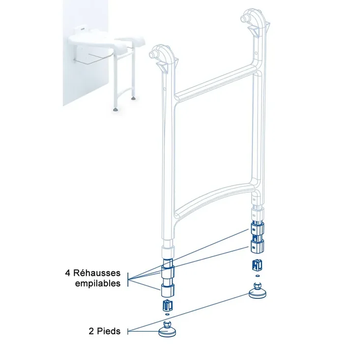 Set d‘adaptateur pour siège Sansibar
