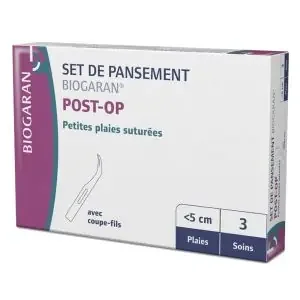 Set Pansements Post-opératoires – Petites Plaies suturées non infectées – 3 soins complets