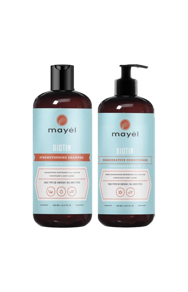 Shampoing & après-shampoing – Biotine – 2 x 500 ml