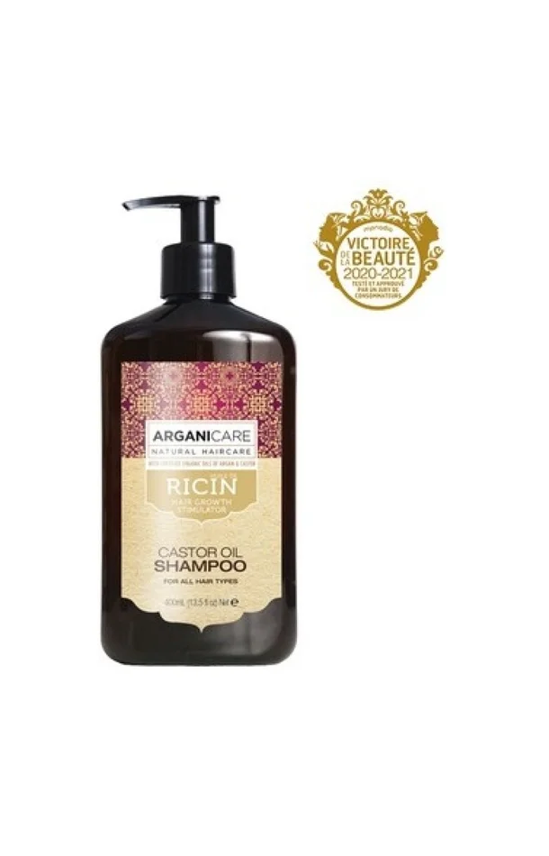 Shampoing accélérateur de pousse – Huile de ricin bio