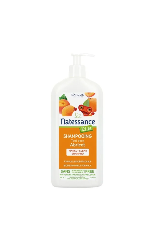 Shampoing bio – Abricot – Enfant – 500 ml