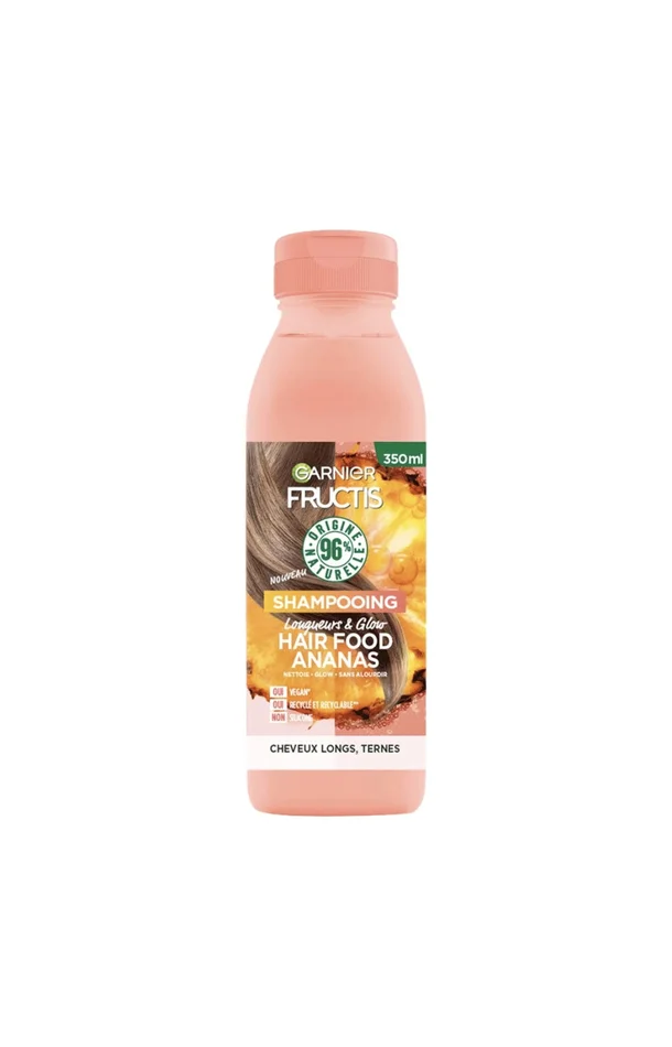 Shampoing brillance – Ananas – Cheveux longs & ternes – 350 ml