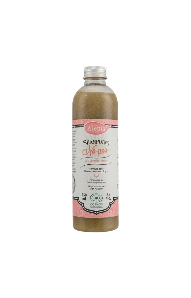 Shampoing d’Alep bio no-poo – Argile rose – 250 ml
