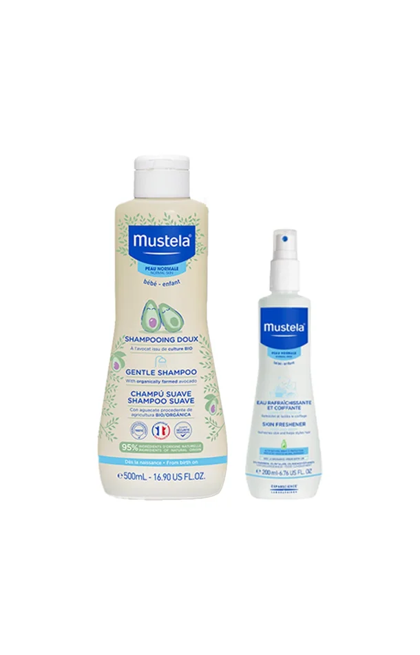Shampoing doux & eau rafraichissante – Bébé