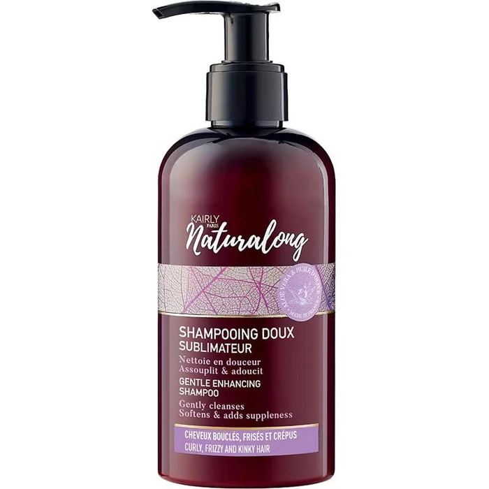 Shampoing doux sublimateur – Aloe vera & huile d’olive – Cheveux bouclés, frisés & crépus – 250 ml
