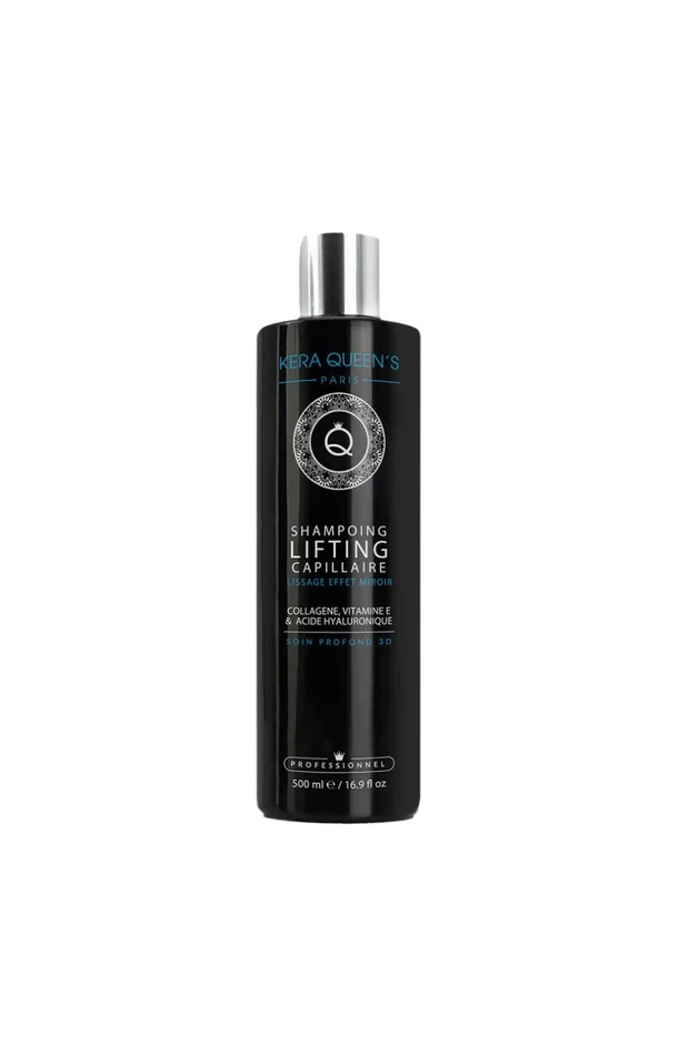 Shampoing lifting capillaire effet miroir 3D – Collagène & vitamine E – Cheveux fragilisés – 500 ml