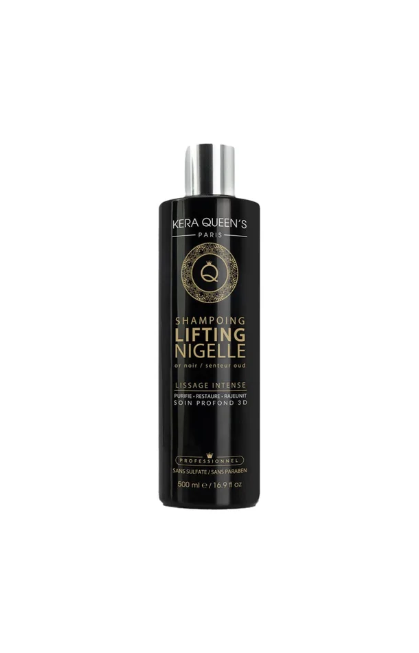 Shampoing lifting capillaire purifiant & restaurateur – Nigelle – Cheveux ternes, secs & cassants – 500 ml