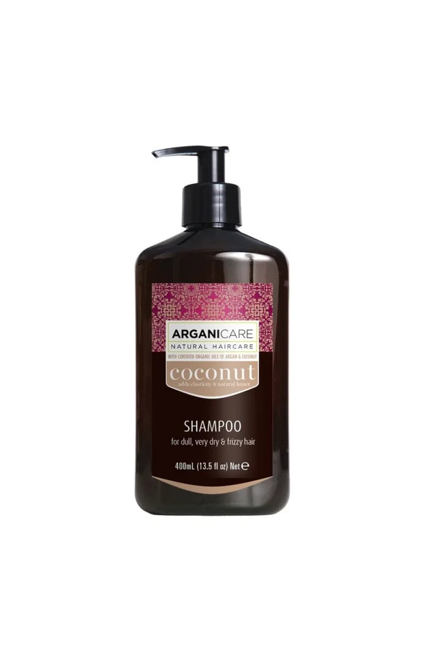 Shampoing nourrissant – Huile de coco bio – Cheveux ternes, très secs & frisés – 400 ml