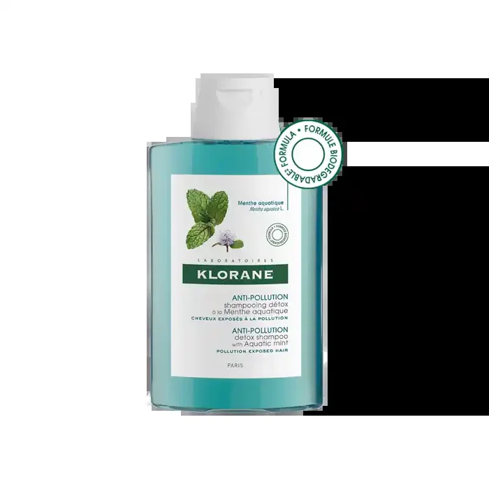 SHAMPOOING ANTI-POLLUTION MENTHE AQUATIQUE 200ML KLORANE