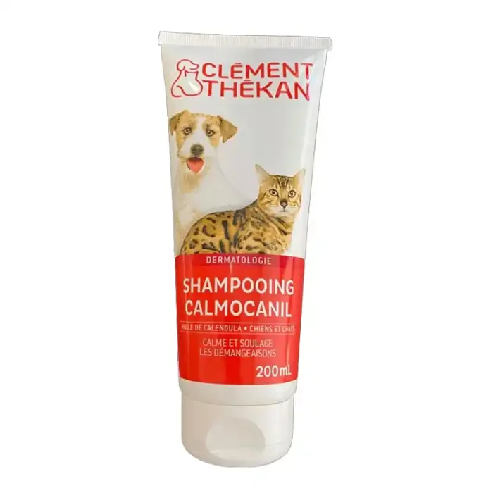 SHAMPOOING CALMOCANIL CHIEN ET CHAT 200ML CLEMENT THEKAN