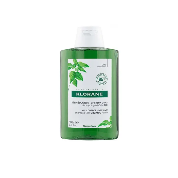 SHAMPOOING SÉBORÉDUCTEUR A L‘ORTIE BIO 200ML KLORANE