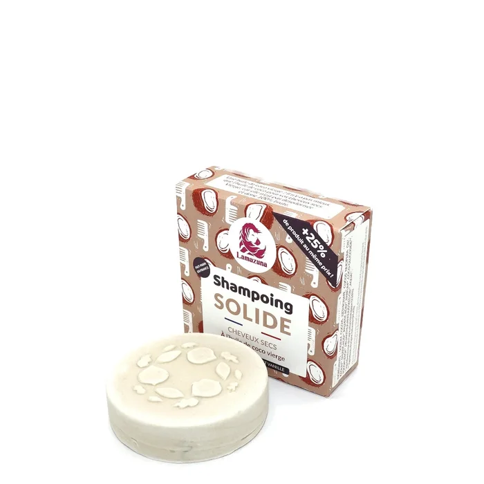 Shampooing Solide Cheveux Secs – Huile de Coco Vierge