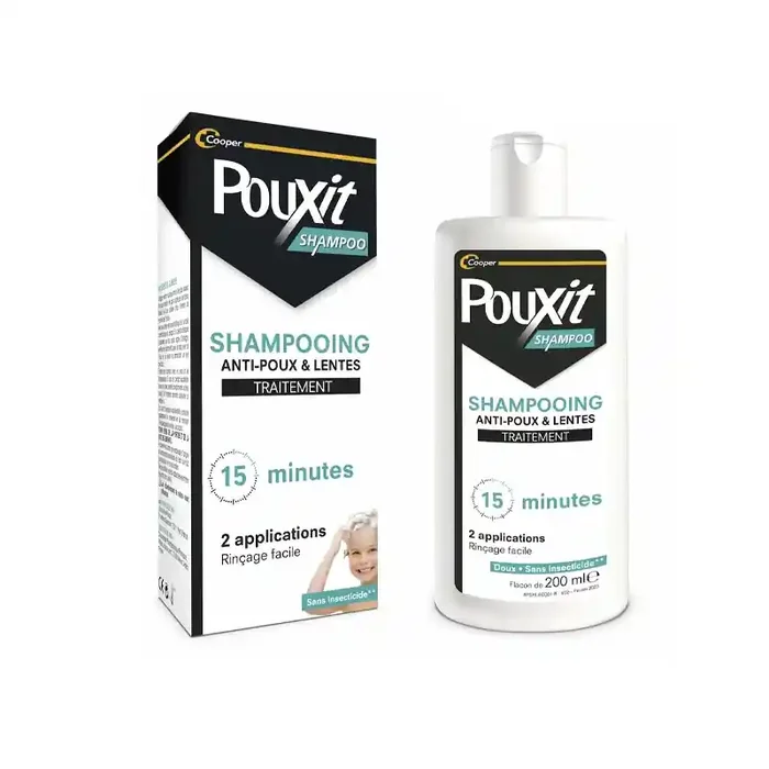 SHAMPOOING TRAITANT ANTI POUX et LENTES 200ML POUXIT SHAMPOO