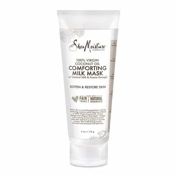 SHEA MOISTURE 100% Virgin Coconut Comforting Milk Mask (Masque pour Visage) 113g