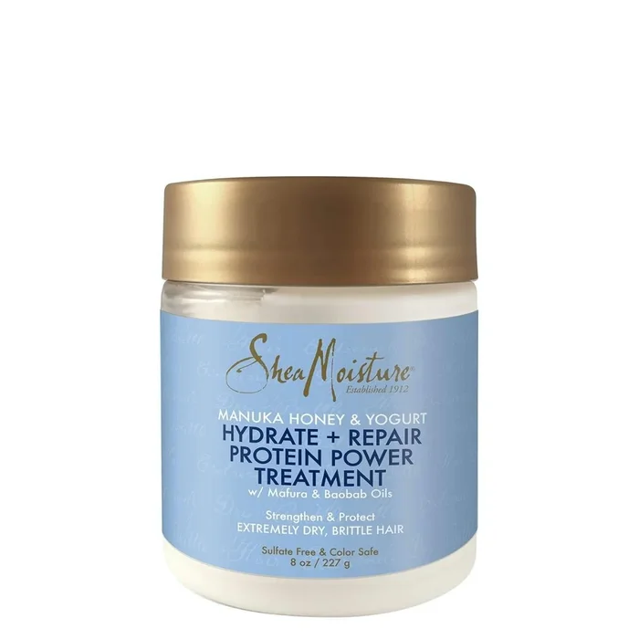 SHEA MOISTURE MANUKA HONEY & YOGURT ≡ Traitement Réparateur Protéiné