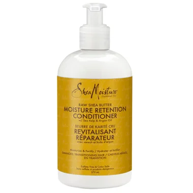 SHEA MOISTURE RAW SHEA BUTTER ≡ Après-shampooing “Retention”
