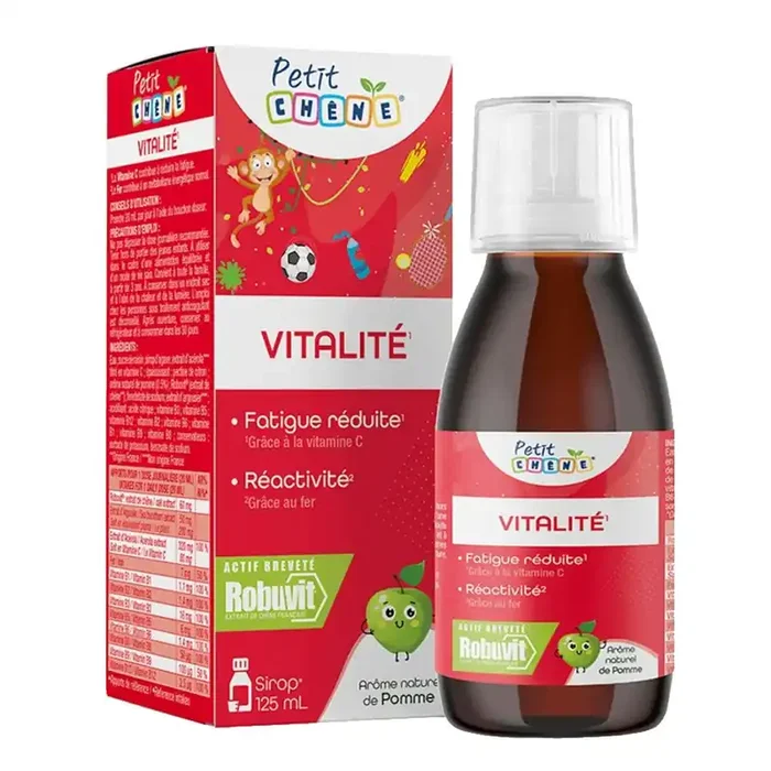 Sirop Enfant – Vitalité – Flacon 125ml