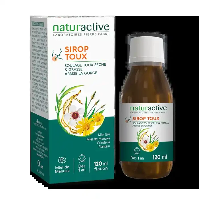 SIROP TOUX SECHE et GRASSE 120ML NATURACTIVE