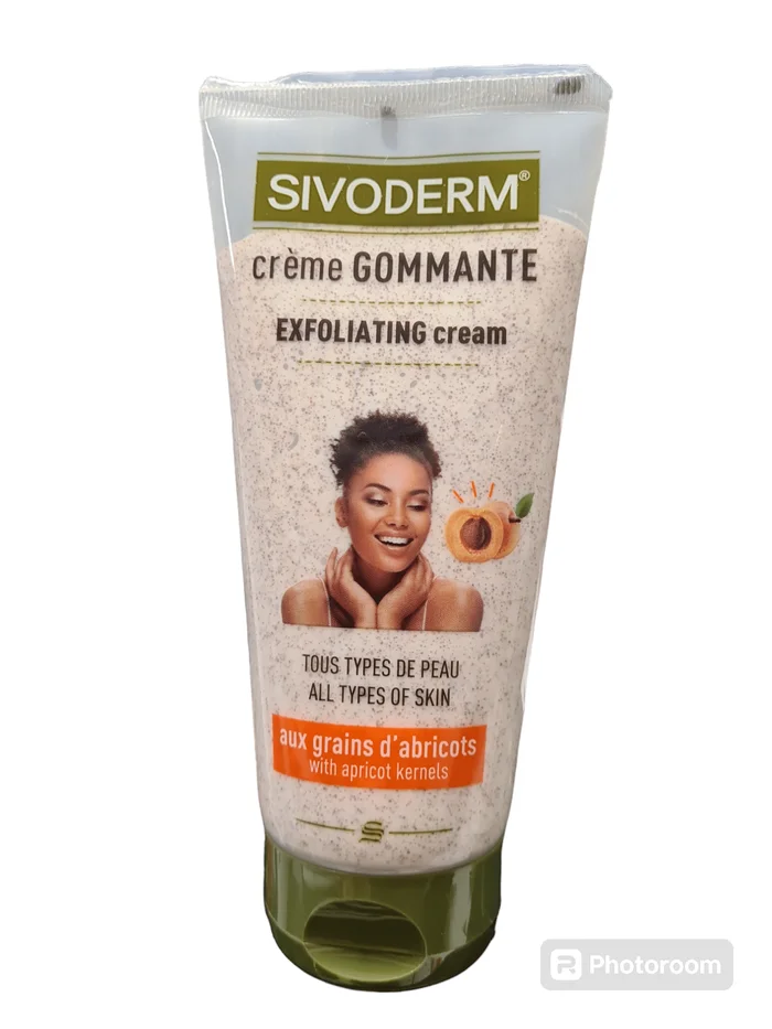 Sivoderm Crème Gommante Aux grains d&rsquo;abricots 200ml