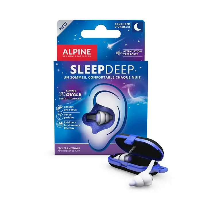 SLEEPDEEP BOUCHONS D‘OREILLES 1 PAIRE ALPINE