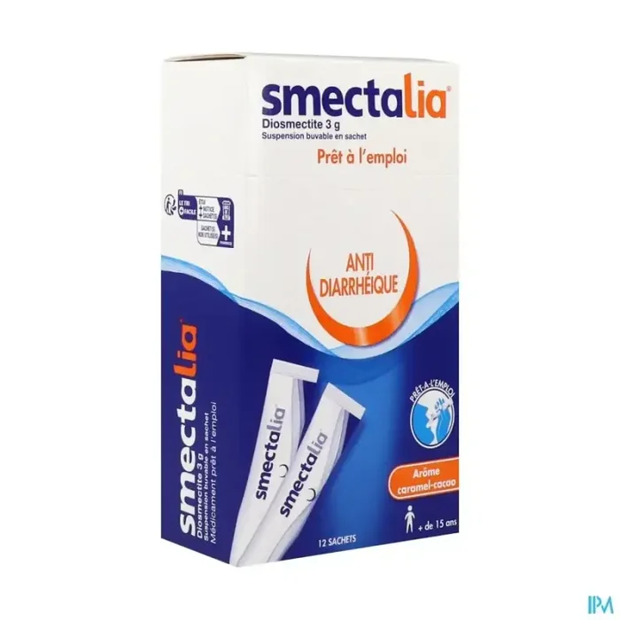 Smectalia 3g suspension buvable sachet 10g 12